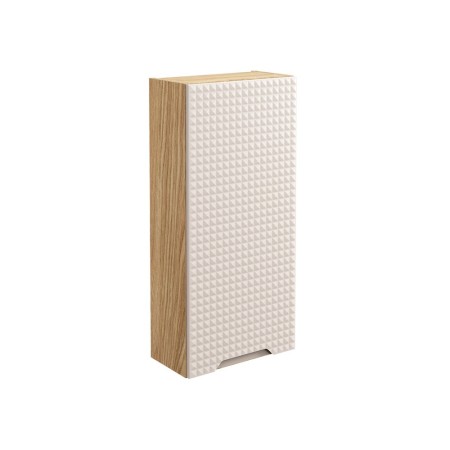 Dulap suspendat Luxor Beige, MDF, PAL melaminat, stejar uleiat/bej, 1 usa, L.35 cm, LUXOR BEIGE 83-35-1D