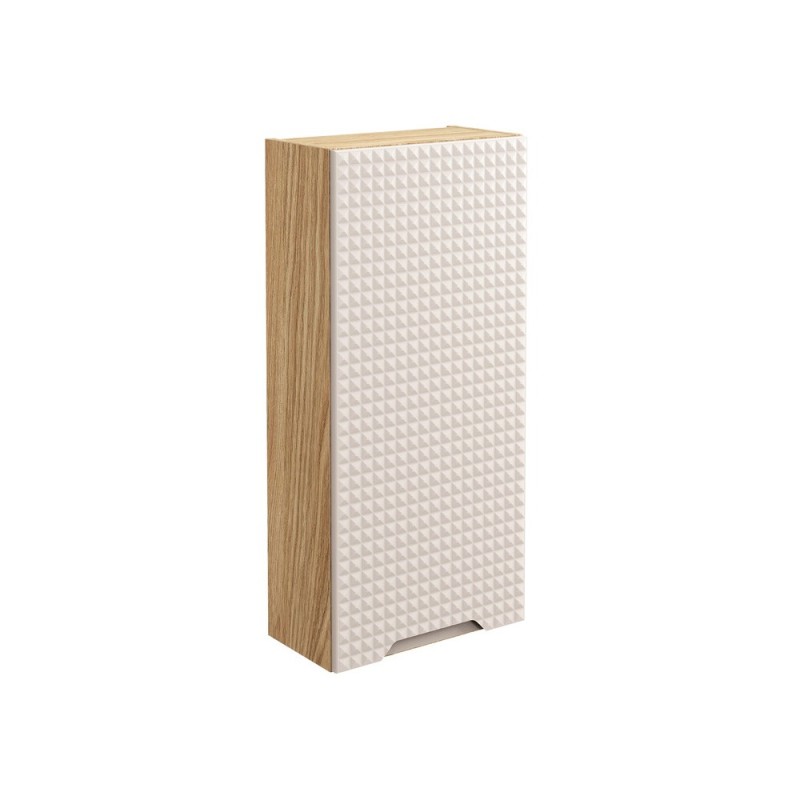 Dulap suspendat Luxor Beige, MDF, PAL melaminat, stejar uleiat/bej, 1 usa, L.35 cm, LUXOR BEIGE 83-35-1D