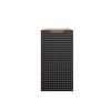 Dulap lateral Luxor Black, MDF, PAL melaminat, stejar uleiat/negru mat, 1 usa, L.30 cm, LUXOR BLACK 81-30-1D