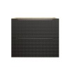 Dulap lavoar Luxor Black, MDF, PAL melaminat, stejar uleiat/negru mat, 2 sertare, L.70 cm, LUXOR BLACK 82-70-2S