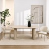 Scaun dining Cadiz, metal, poliester, bej, H.78 cm, MIFU000231-BG