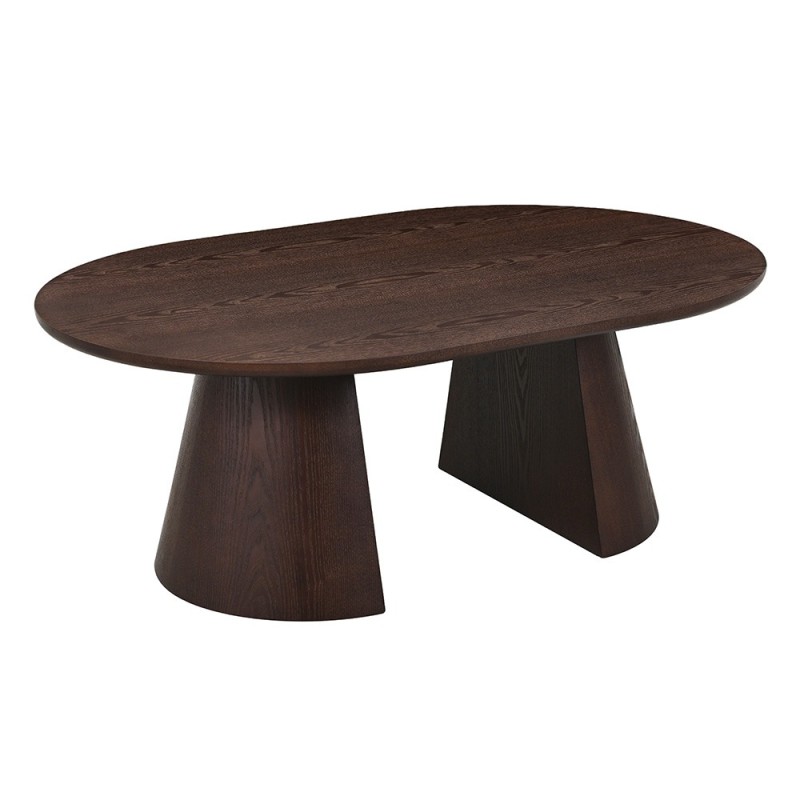 Masuta de cafea Furnas, MDF, aspect nuc, L.120 cm,  MIFU000280-WALN