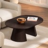 Masuta de cafea Furnas, MDF, aspect nuc, L.120 cm,  MIFU000280-WALN