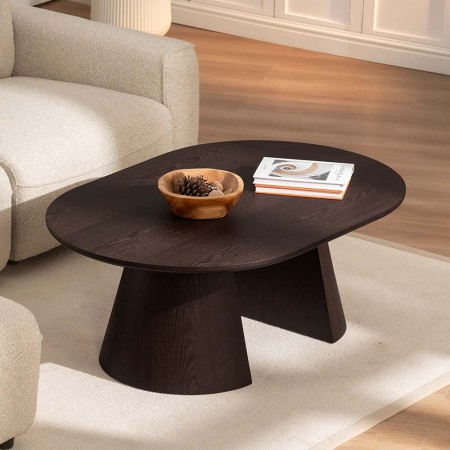 Masuta de cafea Furnas, MDF, aspect nuc, L.120 cm,  MIFU000280-WALN