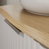 Blat de baie Comad Cremona, MDF, stejar cremona, L.80 cm, NATURE CREMONA 89-80-46 M