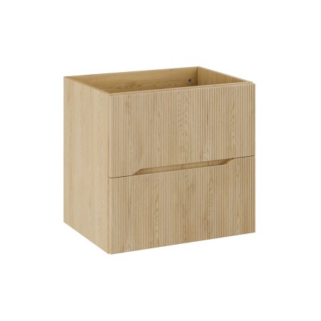 Dulap lavoar Nordic Cremona, MDF, PAL melaminat, stejar cremona, 2 sertare, L.60 cm, NORDIC CREMONA 82-60-46-2S