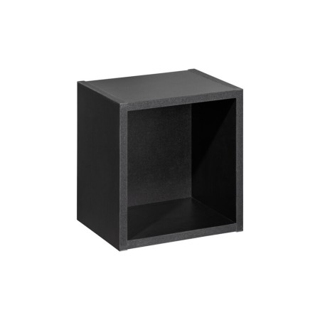 Dulap suspendat Nova Black Qubik, PAL melaminat, negru mat, L.26 cm, NOVA BLACK A 83-27-Q(W83-04D)