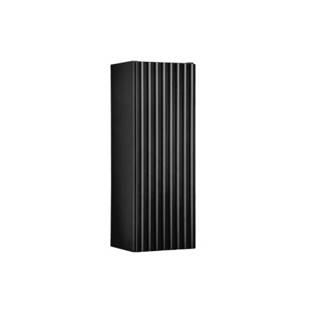 Dulap suspendat Nova Black, MDF, PAL melaminat, negru mat, 1 usa, L.20 cm, NOVA BLACK D 83-20-1D(W83-01D)