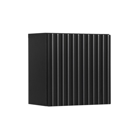 Dulap suspendat Nova Black Qubik, MDF, PAL melaminat, negru mat, 30X30 cm, NOVA BLACK D 83-30-1DQ(W83-03D)