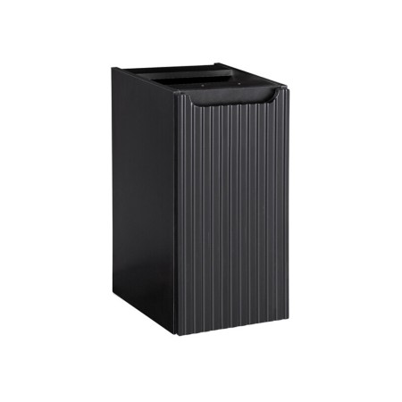 Dulap lateral Nova Black, MDF, PAL melaminat, negru mat, 1 usa, L.30 cm, NOVA BLACK D2 81-30-1D(W81-01D)