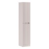 Dulap inalt cu cos de rufe Nova Cashmere, MDF, PAL melaminat, cashmir mat, 1 usa, H.180 cm, NOVA CASHMERE 80-35-1D1DK