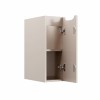 Dulap lateral Nova Cashmere, MDF, PAL melaminat, cashmir mat, L.20 cm, NOVA CASHMERE 81-20-1D