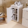 Dulap lateral Nova Cashmere, MDF, PAL melaminat, cashmir mat, L.30 cm, NOVA CASHMERE 81-30-1D