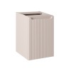Dulap lavoar cu cos de rufe Nova Cashmere, MDF, PAL melaminat, cashmir mat, 1 usa, L.40 cm, NOVA CASHMERE 81-40-1DK