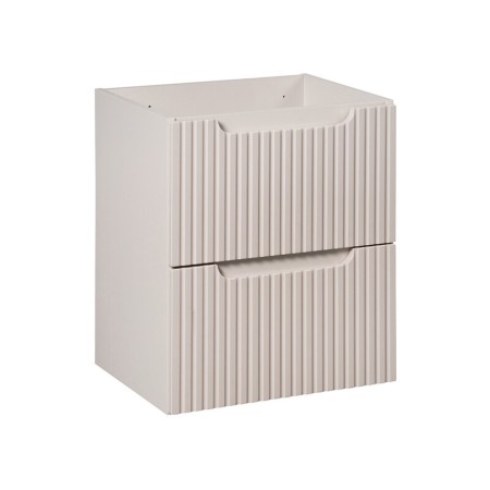 Dulap lavoar Nova Cashmere, MDF, PAL melaminat, cashmir mat, 2 sertare, L.50 cm, NOVA CASHMERE 82-50-2S
