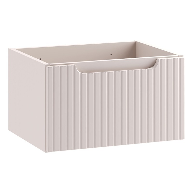 Dulap lavoar Nova Cashmere, MDF, PAL melaminat, cashmir mat, 1 sertar, L.50 cm, NOVA CASHMERE 82-50-40-1S