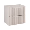 Dulap lavoar Nova Cashmere, MDF, PAL melaminat, cashmir mat, 2 usi, L.60 cm, NOVA CASHMERE 82-60-2S