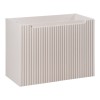 Dulap lavoar Nova Cashmere, MDF, PAL melaminat, cashmir mat, 2 usi, L.80 cm, NOVA CASHMERE 82-80-2D
