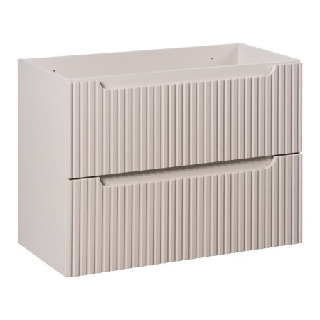 Dulap lavoar Nova Cashmere, MDF, PAL melaminat, cashmir mat, 2 sertare, L.80 cm, NOVA CASHMERE 82-80-2S