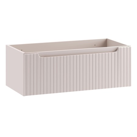 Dulap lavoar Nova Cashmere, MDF, PAL melaminat, cashmir mat, 1 sertar, L.80 cm, NOVA CASHMERE 82-80-40-1S