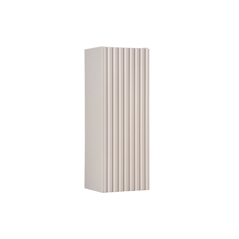 Dulap suspendat Nova Cashmere, MDF, PAL melaminat, cashmir mat, L.20 cm, NOVA CASHMERE 83-20-1D