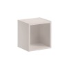Raft superior Nova Cashmere Qubik, MDF, PAL melaminat, cashmir mat, L.27 cm, NOVA CASHMERE 83-27-Q