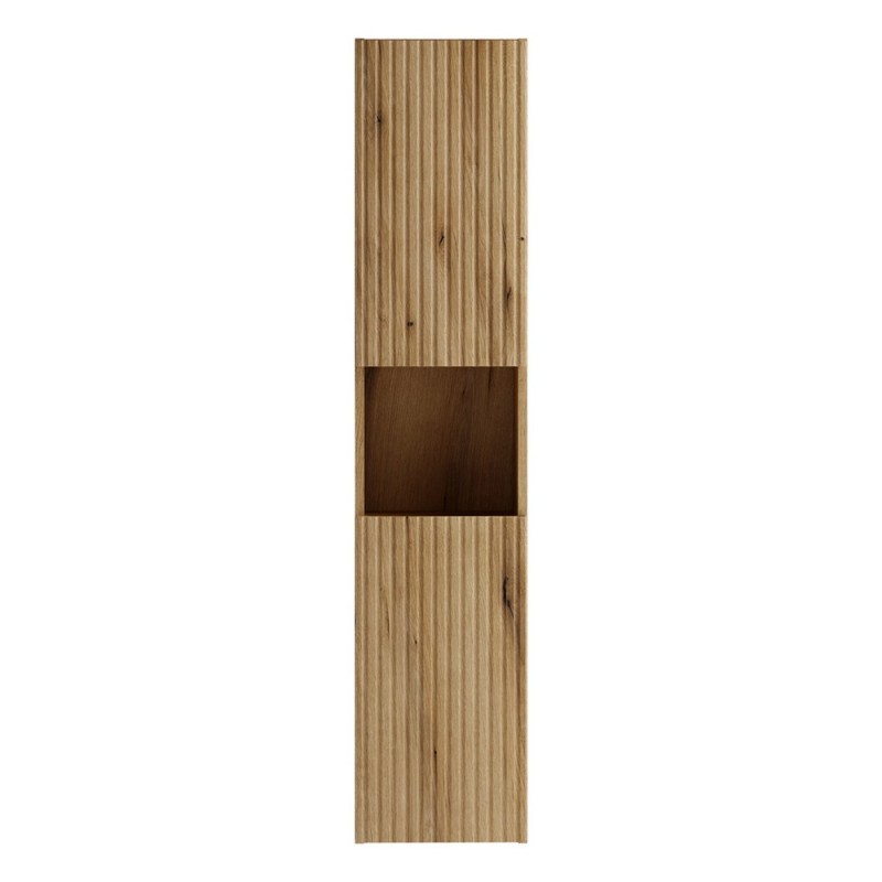 Dulap inalt Nova Coast Evoke, MDF, PAL melaminat, stejar evoke, 2 usi, H.140 cm, NOVA COAST EVOKE 80-30-2D