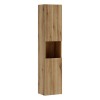 Dulap inalt Nova Coast Evoke, MDF, PAL melaminat, stejar evoke, 2 usi, H.140 cm, NOVA COAST EVOKE 80-30-2D