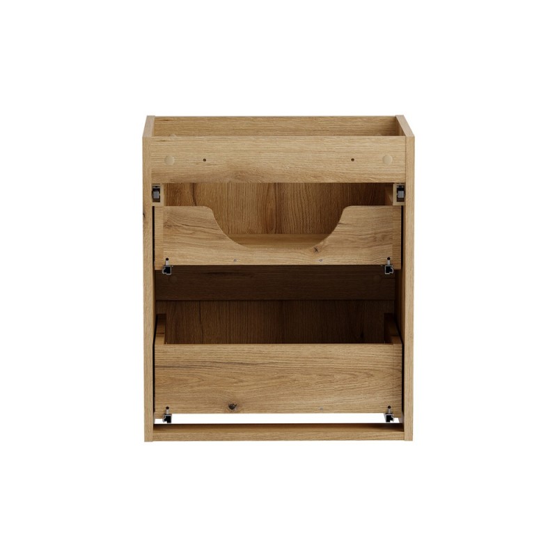 Dulap lavoar Nova Coast Evoke, MDF, PAL melaminat, stejar evoke, 2 sertare, L.50 cm, NOVA COAST EVOKE 82-50-40-2S