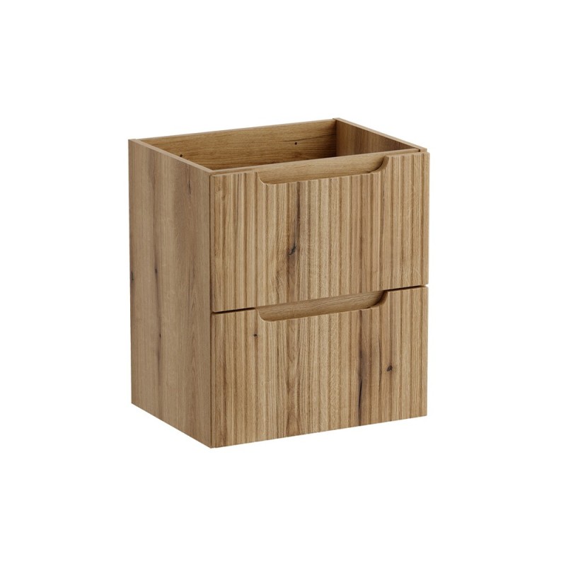 Dulap lavoar Nova Coast Evoke, MDF, PAL melaminat, stejar evoke, 2 sertare, L.50 cm, NOVA COAST EVOKE 82-50-40-2S