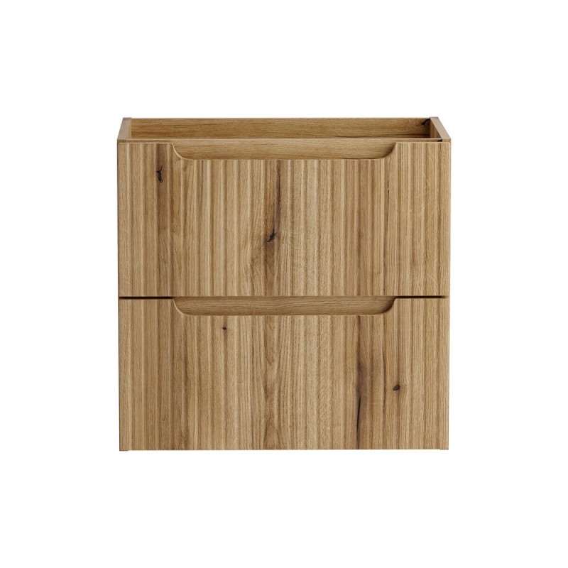 Dulap lavoar Nova Coast Evoke, MDF, PAL melaminat, stejar evoke, 2 sertare, L.60 cm, NOVA COAST EVOKE 82-60-40-2S