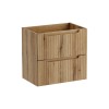 Dulap lavoar Nova Coast Evoke, MDF, PAL melaminat, stejar evoke, 2 sertare, L.60 cm, NOVA COAST EVOKE 82-60-40-2S