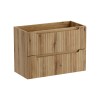 Dulap lavoar Nova Coast Evoke, MDF, PAL melaminat, stejar evoke, 2 sertare, L.80 cm, NOVA COAST EVOKE 82-80-40-2S