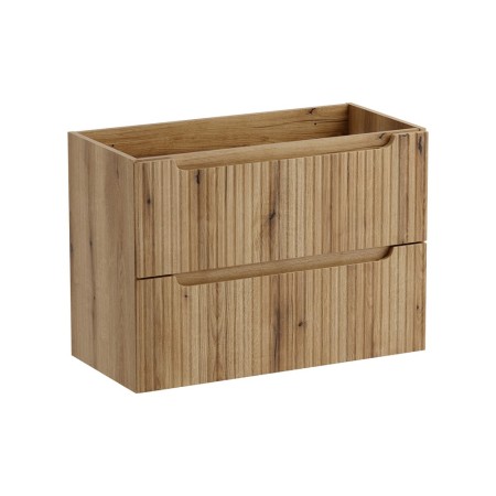 Dulap lavoar Nova Coast Evoke, MDF, PAL melaminat, stejar evoke, 2 sertare, L.80 cm, NOVA COAST EVOKE 82-80-40-2S