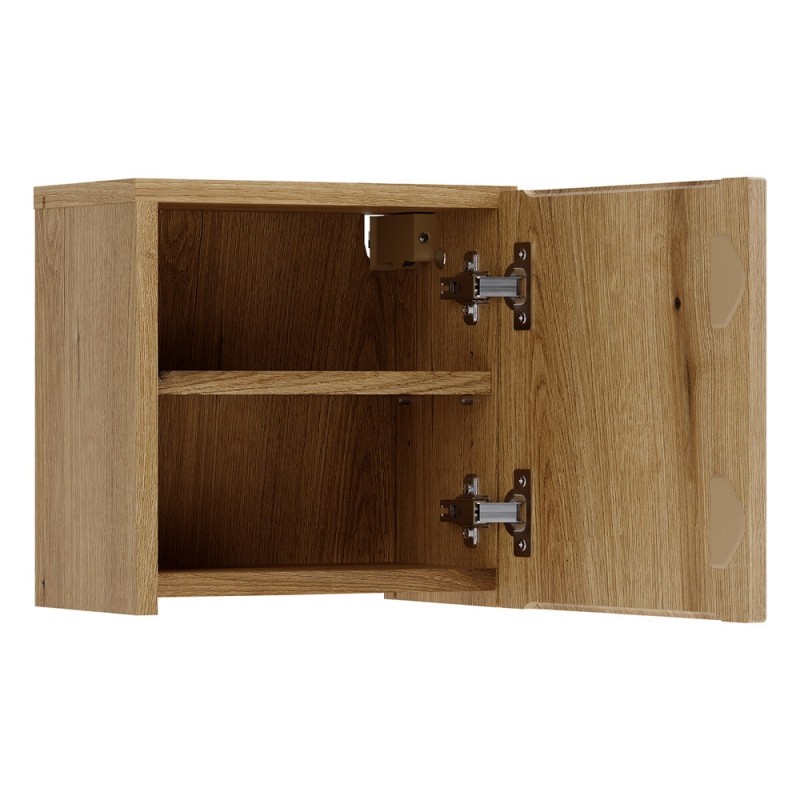 Dulap superior Nova Coast Evoke Qubik, MDF, PAL melaminat, stejar evoke, 1 usa, 30X30 cm, NOVA COAST EVOKE 83-30-1DQ