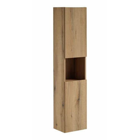 Dulap inalt Nova Oak, PAL melaminat, stejar evoke, 2 usi, H.140 cm, NOVA OAK A 80-03-2D(W80-01A)