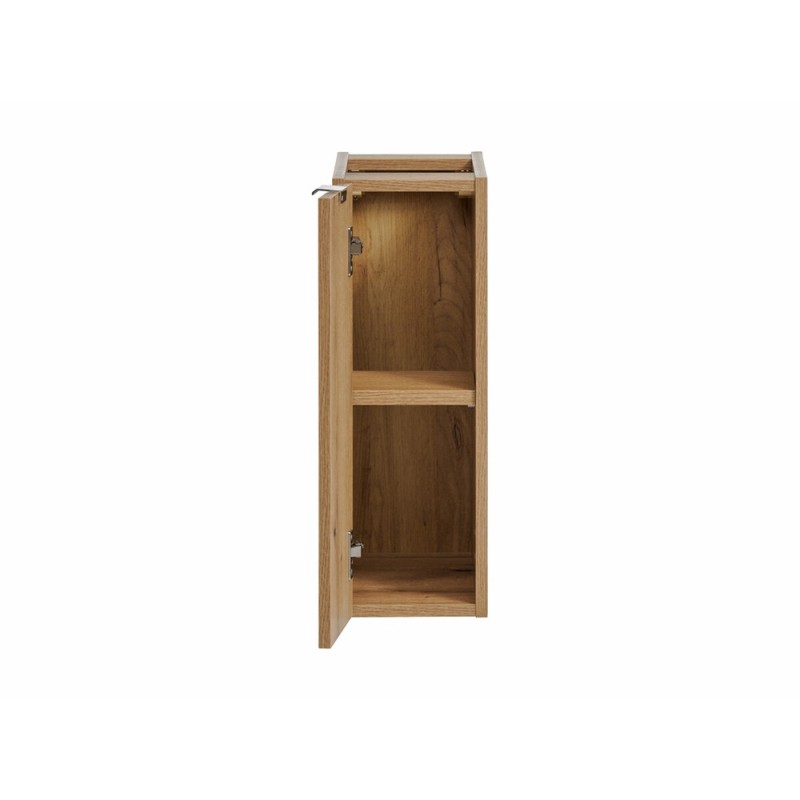 Dulap lateral Line Reed Green, placa laminata, stejar evoke, H.57 cm, NOVA OAK A 81-20-1D(W81-01A)