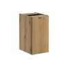 Dulap lateral Nova Oak, PAL melaminat, stejar evoke, 1 usa, L.30 cm, NOVA OAK A 81-30-1D(W81-02A)