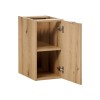 Dulap lateral Nova Oak, PAL melaminat, stejar evoke, 1 usa, L.30 cm, NOVA OAK A 81-30-1D(W81-02A)