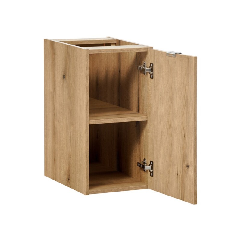Dulap lateral Nova Oak, PAL melaminat, stejar evoke, 1 usa, L.30 cm, NOVA OAK A 81-30-1D(W81-02A)