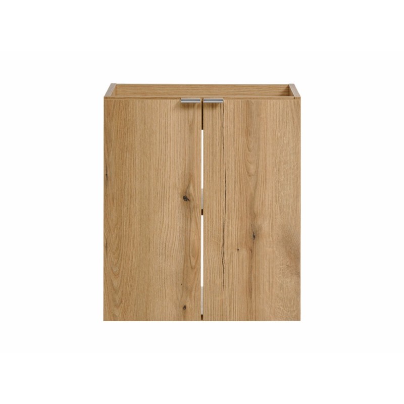 Dulap lavoar Nova Oak, PAL melaminat, stejar evoke, 2 usi, L.50 cm, NOVA OAK A 82-50-2D