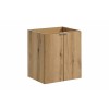 Dulap lavoar Nova Oak, PAL melaminat, stejar evoke, 2 usi, L.50 cm, NOVA OAK A 82-50-2D