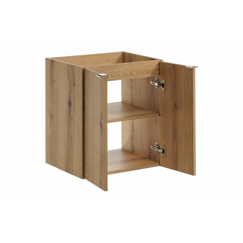 Dulap lavoar Nova Oak, PAL melaminat, stejar evoke, 2 usi, L.50 cm, NOVA OAK A 82-50-2D