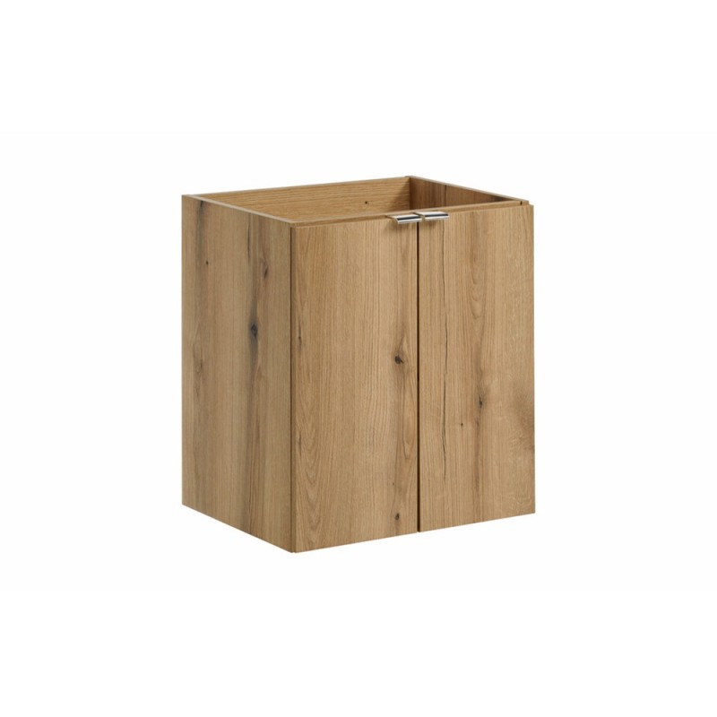 Dulap lavoar Nova Oak, PAL melaminat, stejar evoke, 2 usi, L.50 cm, NOVA OAK A 82-50-2D
