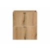 Dulap lavoar Nova Oak, PAL melaminat, stejar evoke, 2 sertare, L.50 cm, NOVA OAK A 82-50-2S