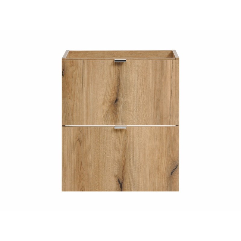 Dulap lavoar Nova Oak, PAL melaminat, stejar evoke, 2 sertare, L.50 cm, NOVA OAK A 82-50-2S