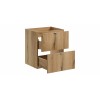 Dulap lavoar Nova Oak, PAL melaminat, stejar evoke, 2 sertare, L.50 cm, NOVA OAK A 82-50-2S