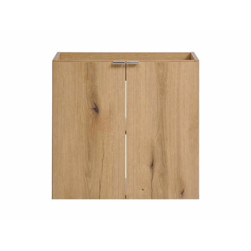 Dulap lavoar Nova Oak, PAL melaminat, stejar evoke, 2 sertare, L.60 cm, NOVA OAK A 82-60-2D