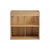 Dulap lavoar Nova Oak, PAL melaminat, stejar evoke, 2 sertare, L.60 cm, NOVA OAK A 82-60-2D