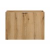 Dulap lavoar Nova Oak, PAL melaminat, stejar evoke, 2 usi, L.80 cm, NOVA OAK A 82-80-2D